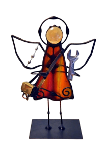 Aniołek witrażowy 3D MECHANIK