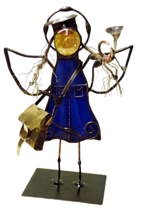 Aniołek witrażowy 3D LISTONOSZ