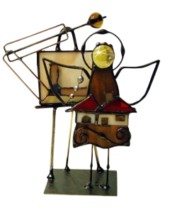 Aniołek witrażowy 3D Architekt Projektant