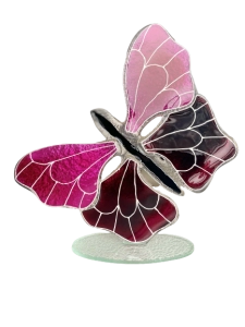 Forma szklana malowana MOTYL DUŻY