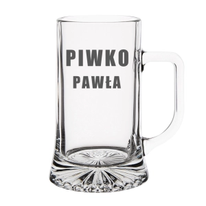 Kufel 500 ml na piwo z Twoim imieniem!