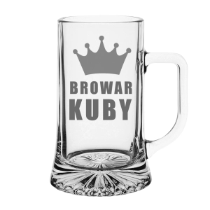 Kufel na piwo 500 ml - BROWAR Z IMIENIEM