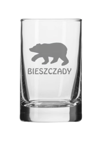 Bieszczady - kieliszek shot 50 ml GRAWER