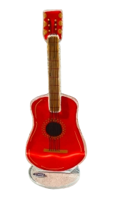 Forma szklana malowana GITARA