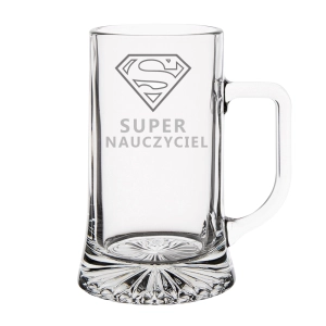 Kufel 500 ml DZIEŃ NAUCZYCIELA - SUPER NAUCZYCIEL