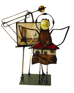 Aniołek witrażowy 3D Architekt Projektant